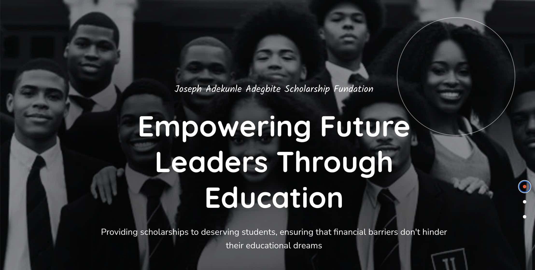 Joseph Adekunle Adegbite Scholarship 2025/2026 — Apply Before August